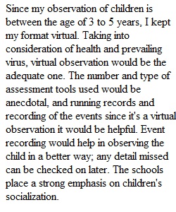 Child Development Synthesis